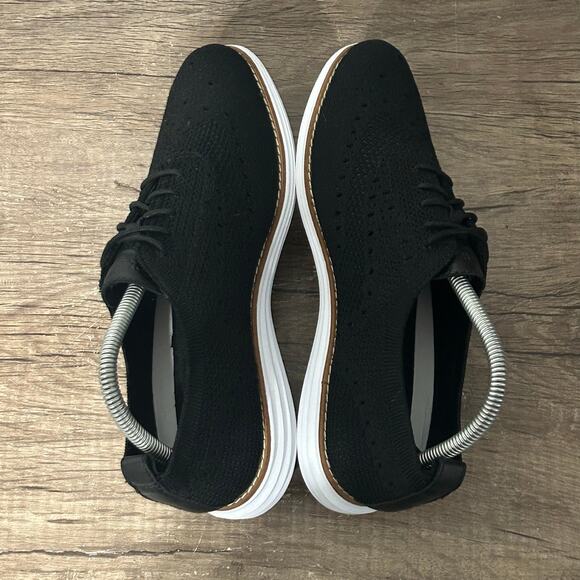 Cole Haan Originalgrand Wingtip Oxford Stitchlite Women’s Shoes Size 8.5 Black - Picture 5 of 8